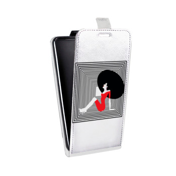 Дизайнерский вертикальный чехол-книжка для Iphone Xs Max Абстракции (на заказ)
