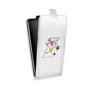 Дизайнерский вертикальный чехол-книжка для Iphone 7 Абстракции 3 (на заказ)