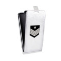Дизайнерский вертикальный чехол-книжка для LG X Style Армия