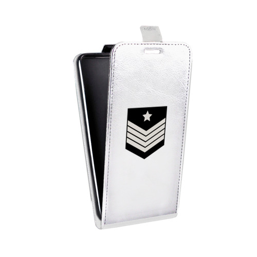 Дизайнерский вертикальный чехол-книжка для ZTE Blade V7 Lite Армия