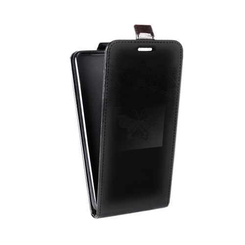 Дизайнерский вертикальный чехол-книжка для HTC Desire 530 прозрачные Бабочки 