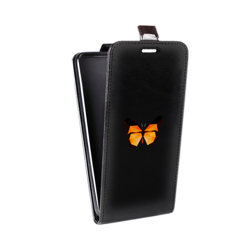 Дизайнерский вертикальный чехол-книжка для ASUS ZenFone Max прозрачные Бабочки 