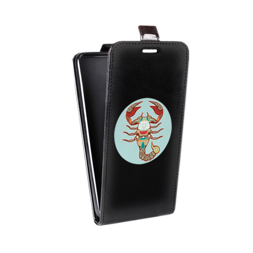 Дизайнерский вертикальный чехол-книжка для ASUS ZenFone Go ZB500KL Прозрачные знаки зодиака