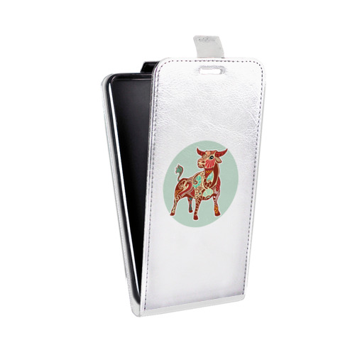 Дизайнерский вертикальный чехол-книжка для OnePlus 8T Прозрачные знаки зодиака