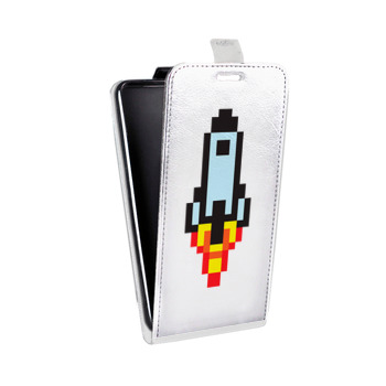Дизайнерский вертикальный чехол-книжка для Samsung Galaxy J5 Прозрачный космос (на заказ)