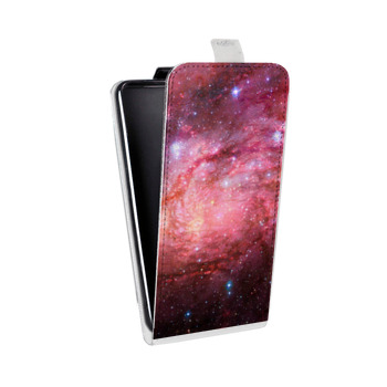 Дизайнерский вертикальный чехол-книжка для Sony Xperia XZ Premium Галактика (на заказ)