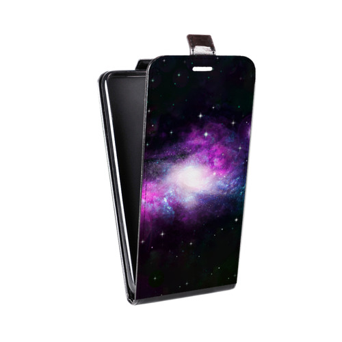 Дизайнерский вертикальный чехол-книжка для Samsung Galaxy Note 7 Галактика