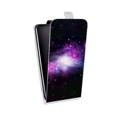 Дизайнерский вертикальный чехол-книжка для Samsung Galaxy Grand Галактика