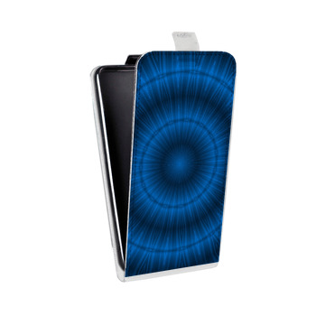 Дизайнерский вертикальный чехол-книжка для Samsung Galaxy S5 (Duos) Абстракции Вращение (на заказ)
