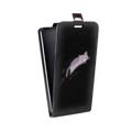 Дизайнерский вертикальный чехол-книжка для Alcatel One Touch POP 3 5 Прозрачные кошки