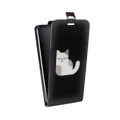 Дизайнерский вертикальный чехол-книжка для Huawei Honor 50 Прозрачные кошки