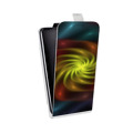 Дизайнерский вертикальный чехол-книжка для Samsung Galaxy M51 Абстракции Вращение
