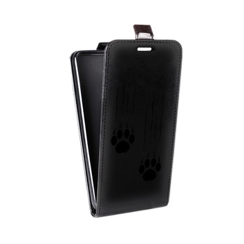 Дизайнерский вертикальный чехол-книжка для Huawei Honor 9X Lite Прозрачные кошки (на заказ)
