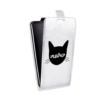 Дизайнерский вертикальный чехол-книжка для Huawei Honor 30i Прозрачные кошки (на заказ)