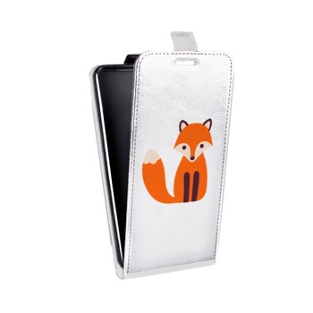Дизайнерский вертикальный чехол-книжка для Realme 6 Прозрачные лисы (на заказ)