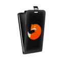 Дизайнерский вертикальный чехол-книжка для Iphone 11 Pro Max Прозрачные лисы