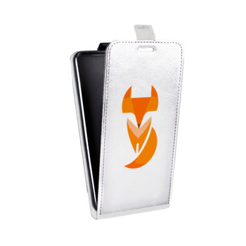 Дизайнерский вертикальный чехол-книжка для Asus ZenFone 3 Zoom Прозрачные лисы (на заказ)