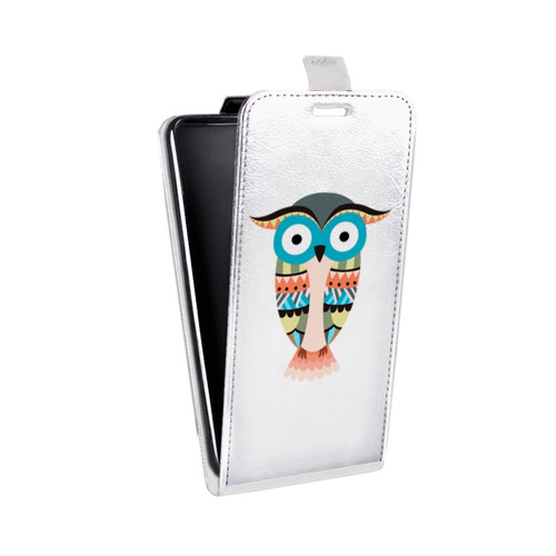 Дизайнерский вертикальный чехол-книжка для HTC Desire Eye Совы 