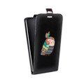 Дизайнерский вертикальный чехол-книжка для LG Optimus G2 mini Совы 