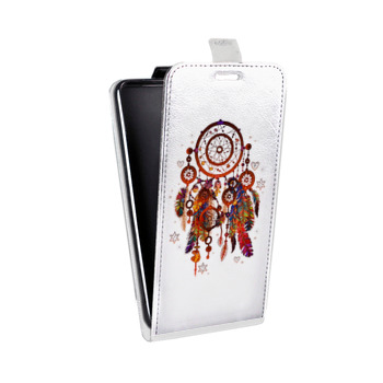 Дизайнерский вертикальный чехол-книжка для Iphone 5s Прозрачные ловцы снов (на заказ)