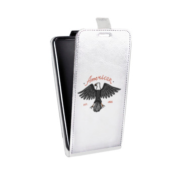 Дизайнерский вертикальный чехол-книжка для Sony Xperia E4g Прозрачные дикий запад (на заказ)
