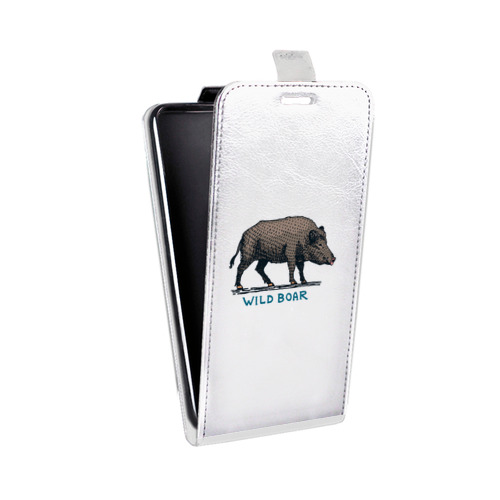 Дизайнерский вертикальный чехол-книжка для LG Optimus G2 mini Прозрачные дикий запад