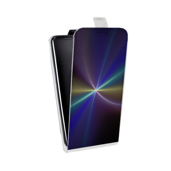 Дизайнерский вертикальный чехол-книжка для Samsung Galaxy Alpha Абстракции Вращение (на заказ)