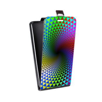 Дизайнерский вертикальный чехол-книжка для Samsung Galaxy J2 Prime Абстракции Вращение (на заказ)