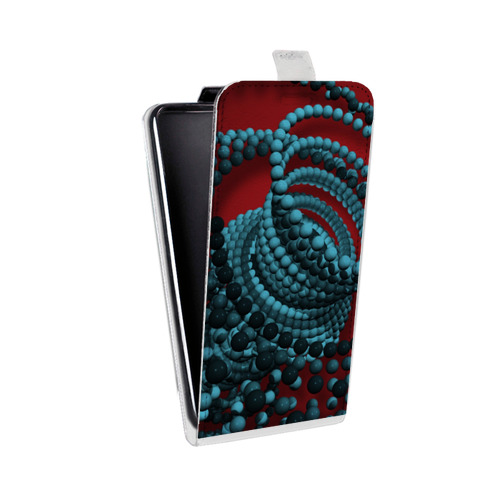 Дизайнерский вертикальный чехол-книжка для Xiaomi Redmi 10 Абстракции Вращение