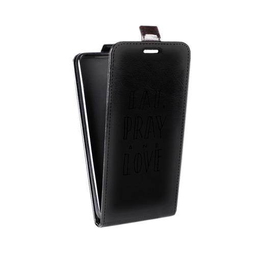 Дизайнерский вертикальный чехол-книжка для LG G3 (Dual-LTE) Прозрачные надписи 1
