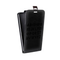 Дизайнерский вертикальный чехол-книжка для ASUS ZenFone Go ZB500KL Прозрачные надписи 1