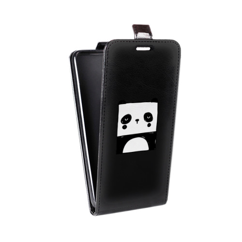 Дизайнерский вертикальный чехол-книжка для Realme C11 Прозрачные панды - смайлики