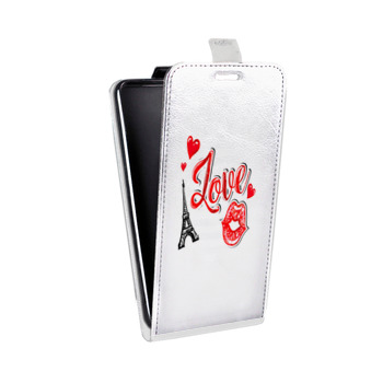 Дизайнерский вертикальный чехол-книжка для Asus ZenFone 3 Zoom Прозрачные париж (на заказ)