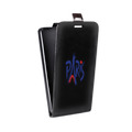 Дизайнерский вертикальный чехол-книжка для Sony Xperia XZ Прозрачные париж