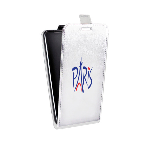 Дизайнерский вертикальный чехол-книжка для LG G4 Stylus Прозрачные париж