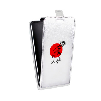 Дизайнерский вертикальный чехол-книжка для Huawei Honor 10X Lite Прозрачные иероглифы (на заказ)