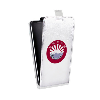 Дизайнерский вертикальный чехол-книжка для LG K7 Прозрачная япония (на заказ)