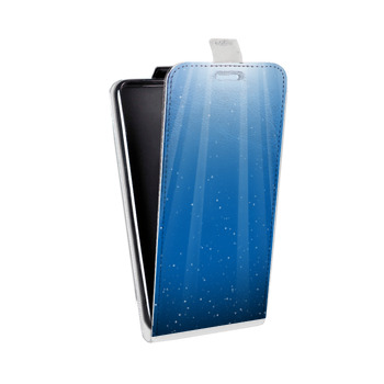 Дизайнерский вертикальный чехол-книжка для Sony Xperia E5 Абстракции Сияние (на заказ)
