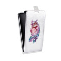 Дизайнерский вертикальный чехол-книжка для LG G3 (Dual-LTE) Совы