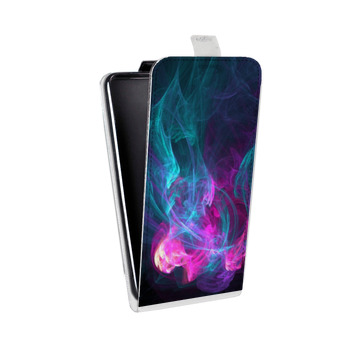 Дизайнерский вертикальный чехол-книжка для Xiaomi Mi 9 Lite Абстракции Дым (на заказ)