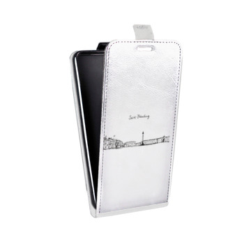 Дизайнерский вертикальный чехол-книжка для Sony Xperia Z3+ Санкт-Петербург (на заказ)