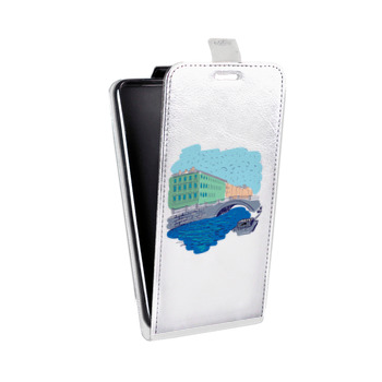 Дизайнерский вертикальный чехол-книжка для Iphone 5s Санкт-Петербург (на заказ)