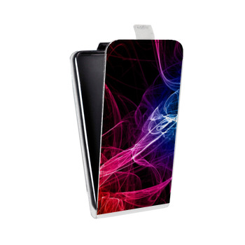 Дизайнерский вертикальный чехол-книжка для Iphone Xs Max Абстракции Дым (на заказ)