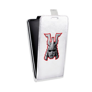 Дизайнерский вертикальный чехол-книжка для Lenovo Vibe X2 Прозрачные маски самураев (на заказ)