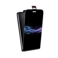 Дизайнерский вертикальный чехол-книжка для Asus ZenFone 3 Deluxe Абстракции Дым