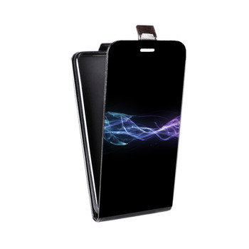 Дизайнерский вертикальный чехол-книжка для Iphone 7 Plus / 8 Plus Абстракции Дым (на заказ)