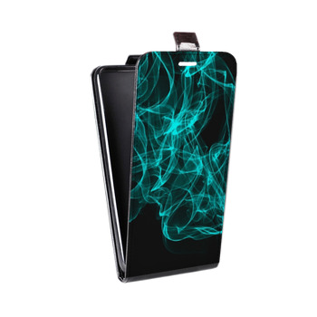 Дизайнерский вертикальный чехол-книжка для HTC Desire 300 Абстракции Дым (на заказ)