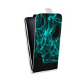 Дизайнерский вертикальный чехол-книжка для Nokia 3.4 Абстракции Дым