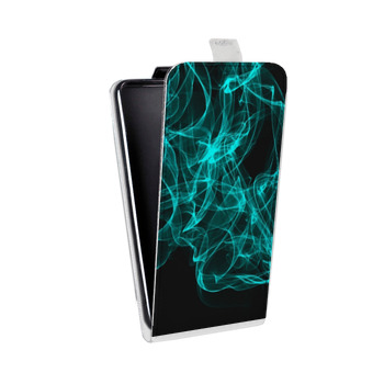 Дизайнерский вертикальный чехол-книжка для Huawei Honor View 10 Абстракции Дым (на заказ)