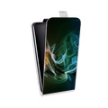 Дизайнерский вертикальный чехол-книжка для Samsung Galaxy Grand Абстракции Дым